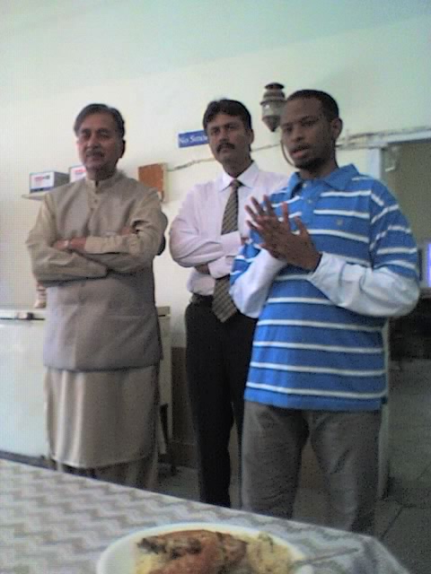 Abdihakim during his college years